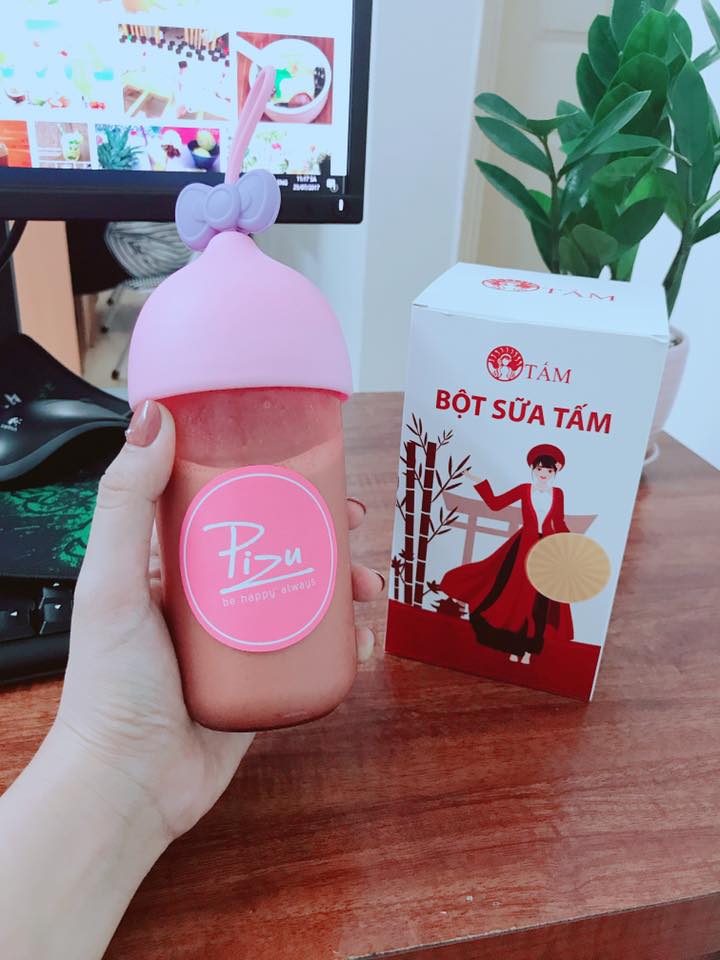 Bột sữa tấm Pizu